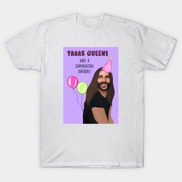 JVN birthday T-Shirt by Poppy and Mabel